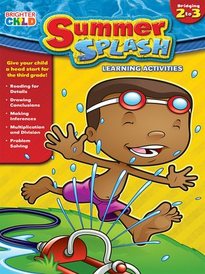cover image of Summer Splash Learning Activities, Grades 2 - 3
